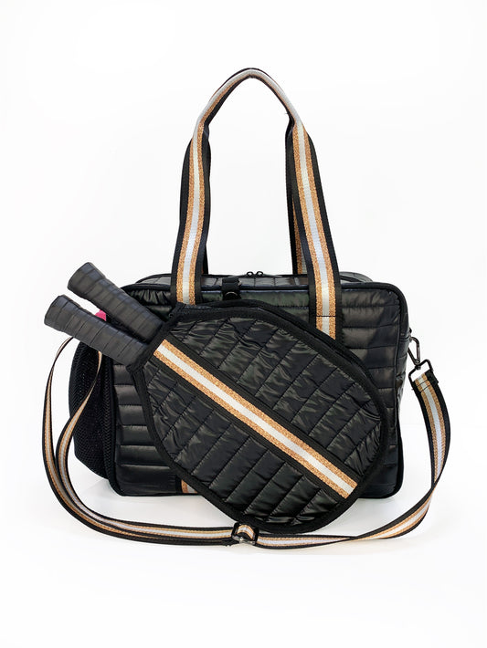 ZOE PADEL BLACK&amp;GOLD