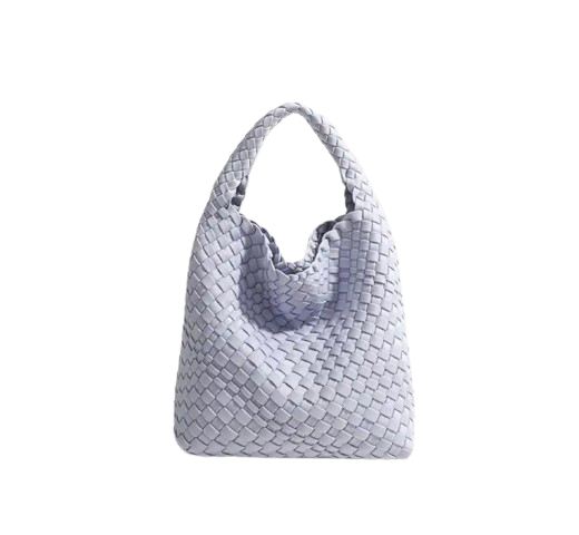 ZOE BAG SMALL WOVEN LILIAC