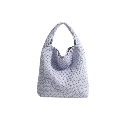 ZOE BAG SMALL WOVEN LILIAC